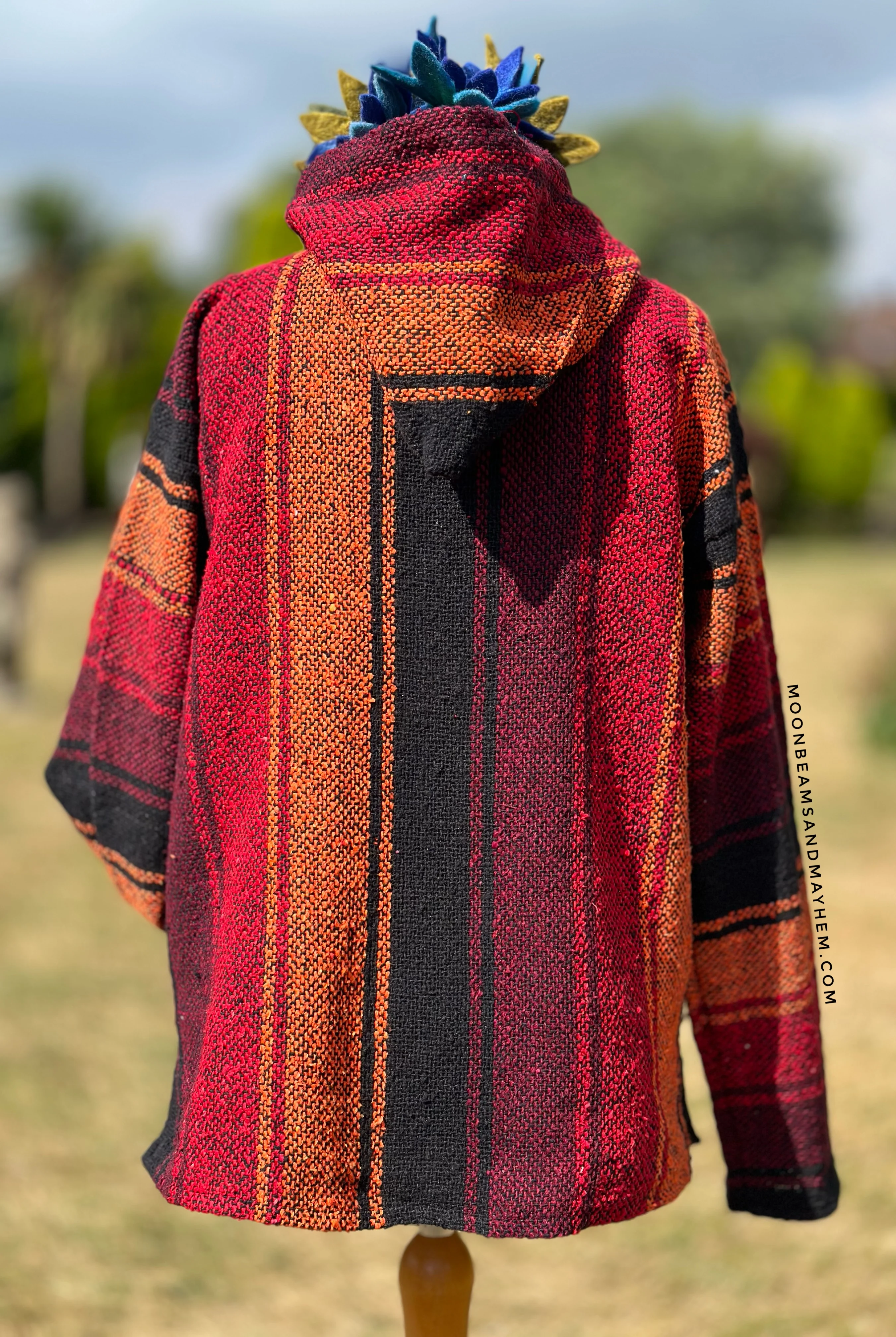 BRUSHED COTTON BAJA HOODIE / JUMPER - Image 3