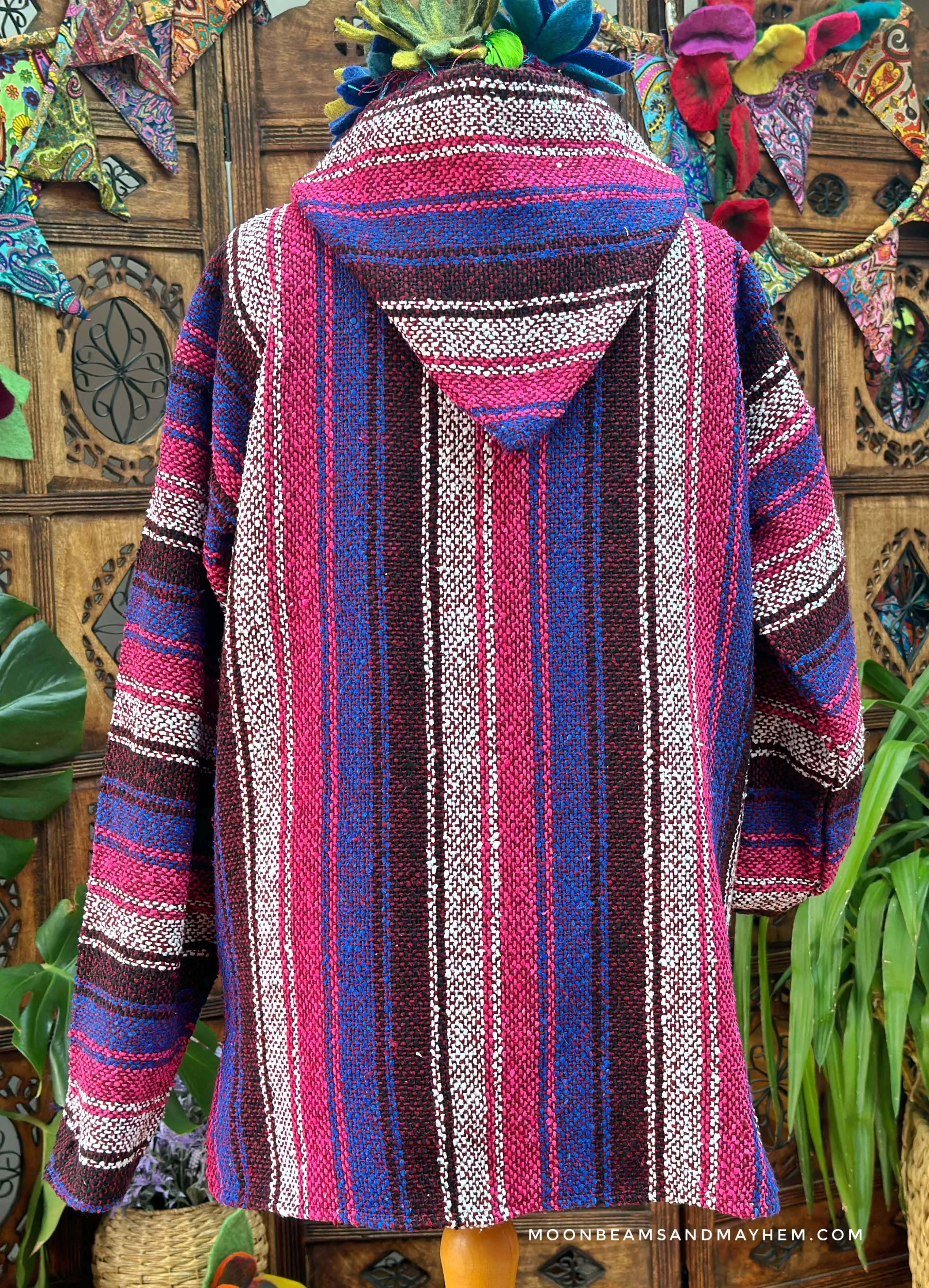 BRUSHED COTTON BAJA HOODIE / JUMPER - Image 4