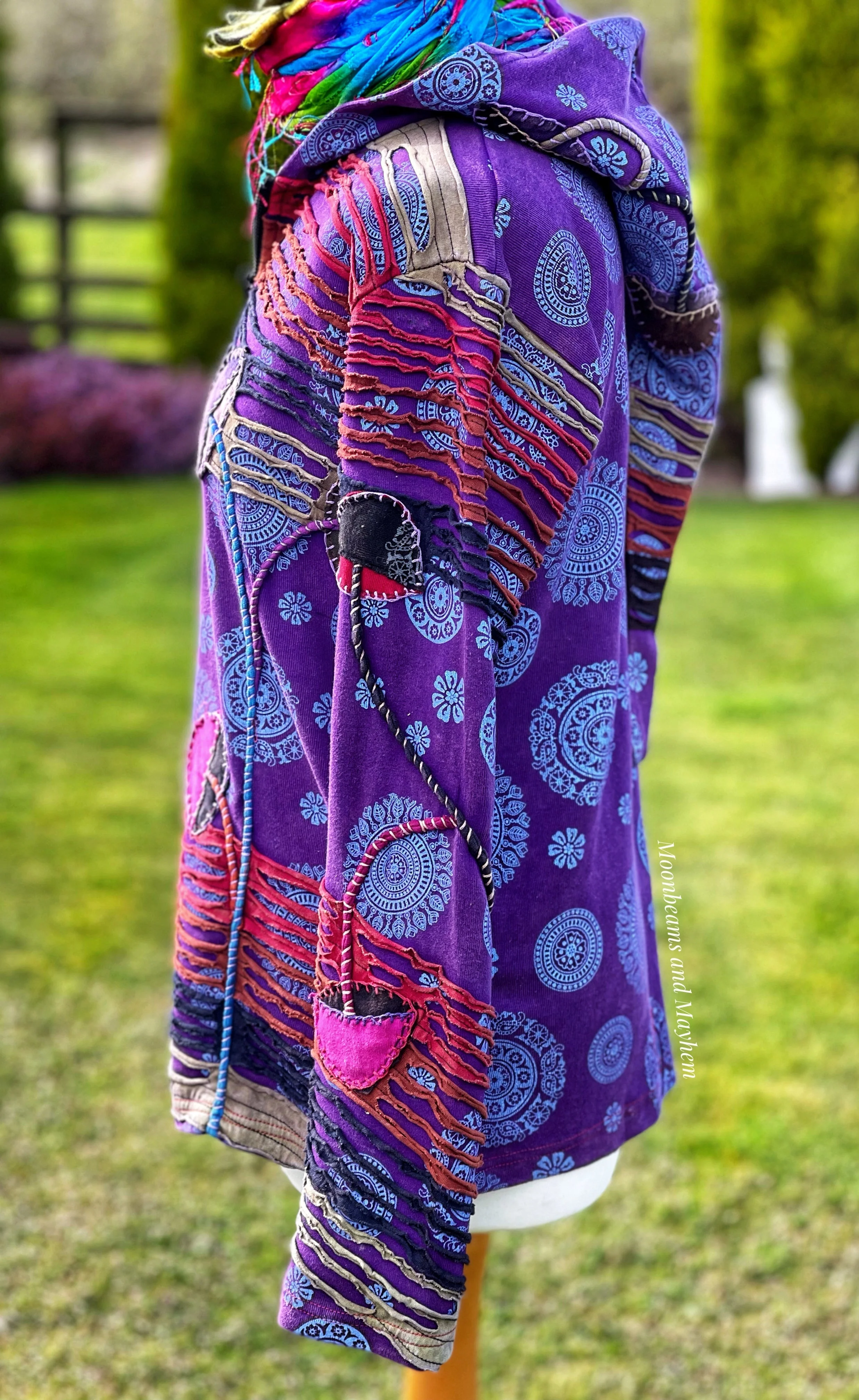 PURPLE WOODLAND DREAMS JACKET S / M / L - Image 5