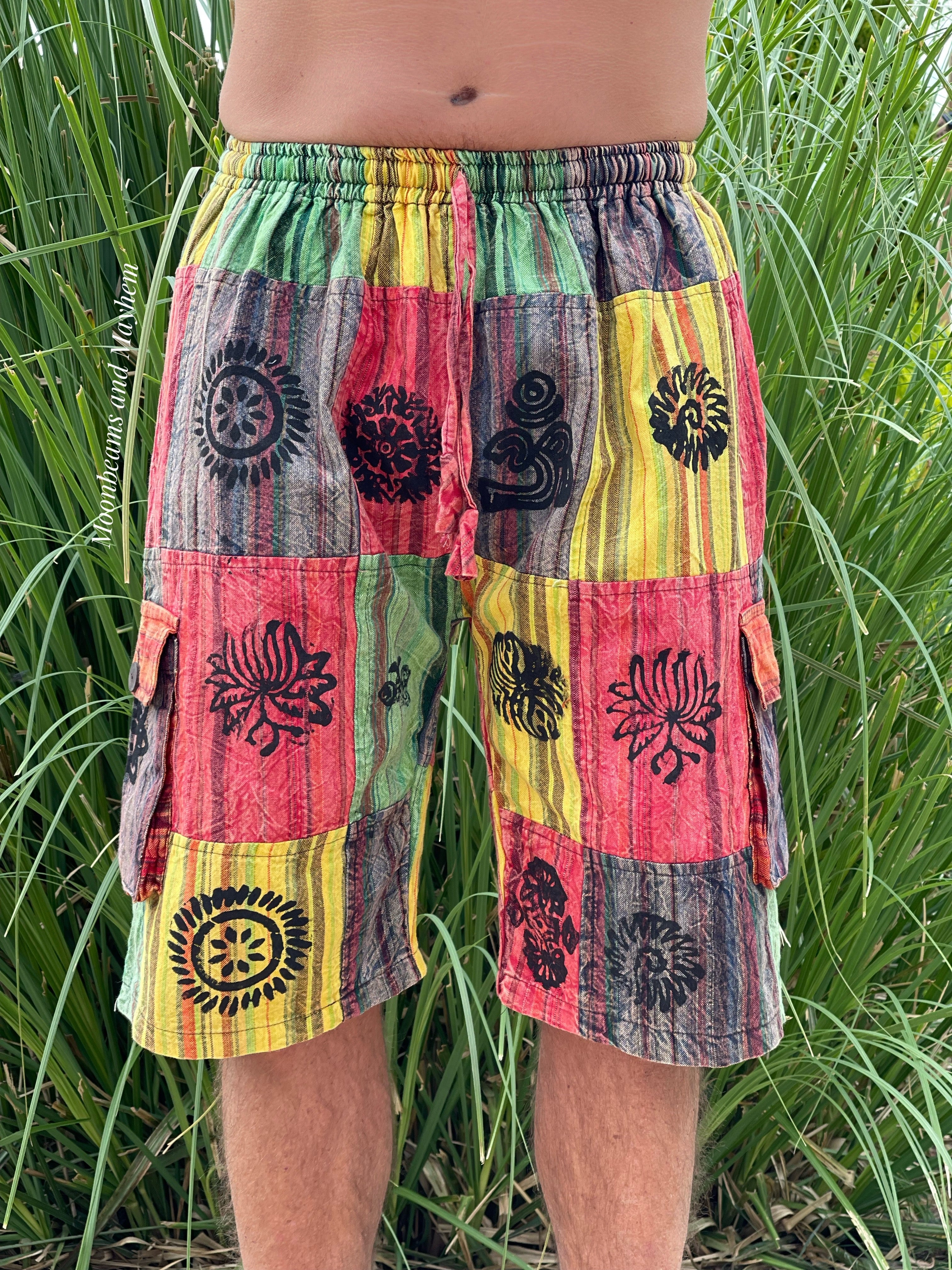 FABULOUS HIPPIE CAMDEN PATCH SHORTS REG + PLUS SIZE - Image 5