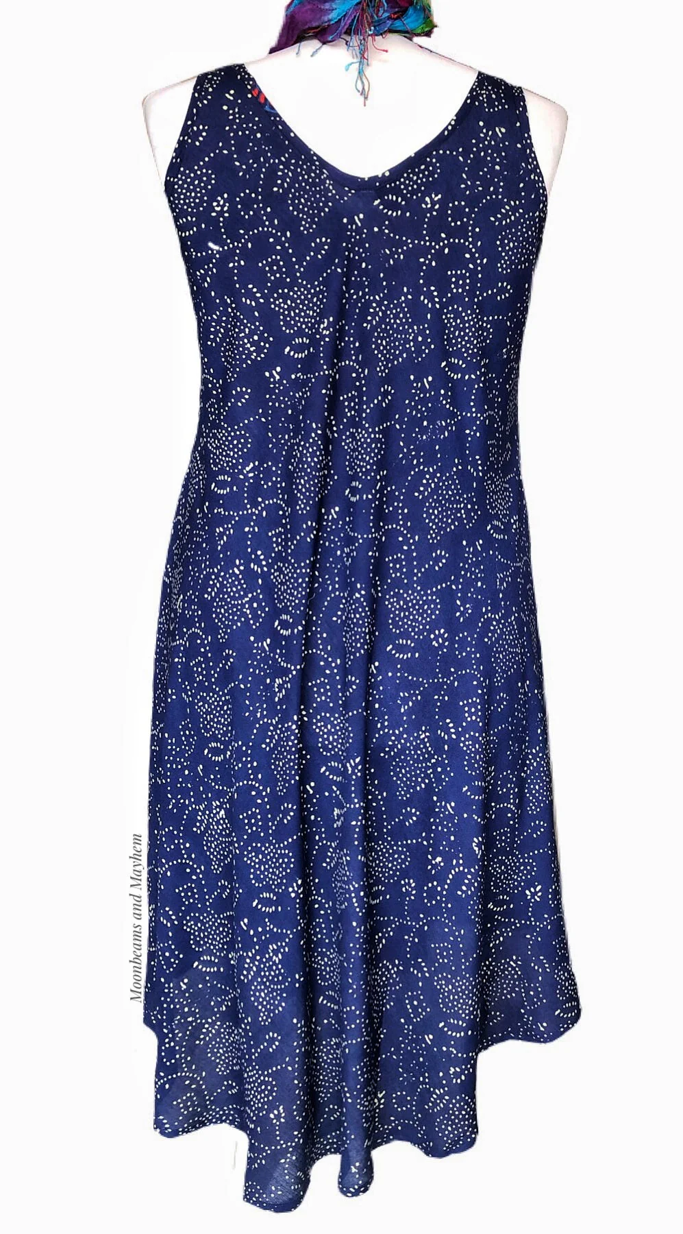 STARSHINE PERSIAN BLUE TUNIC / DRESS SIZE L / XL - Image 6