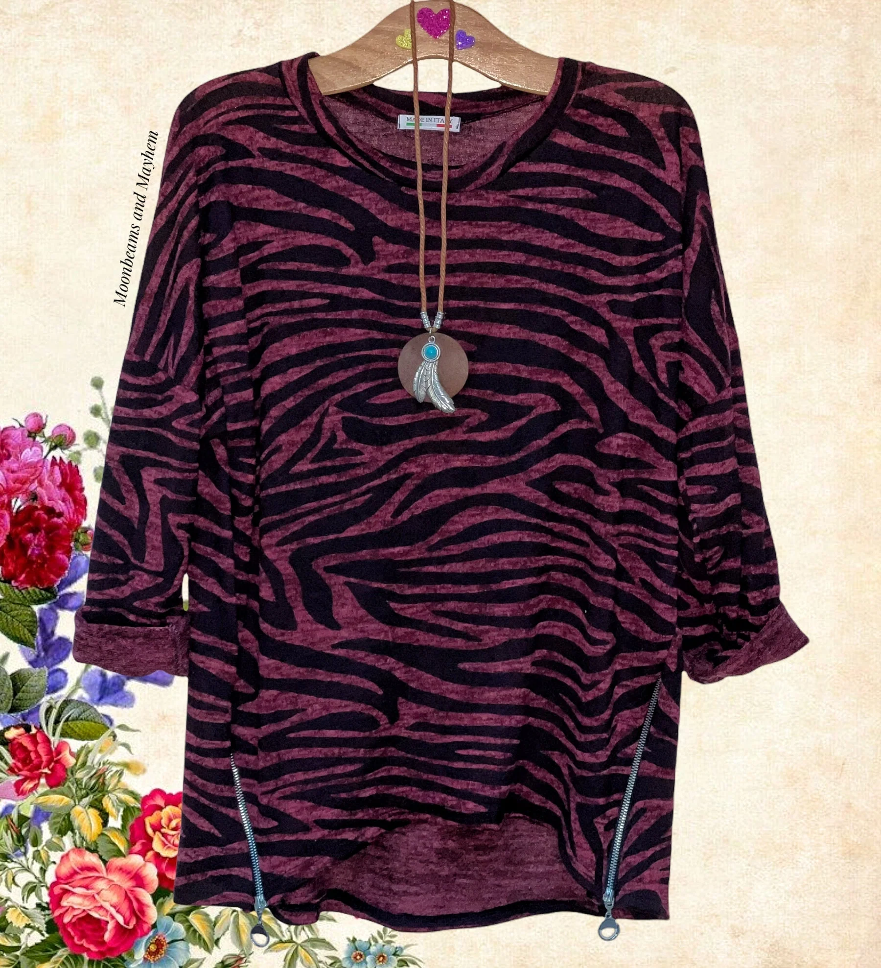 TIGERS EYE TOP WITH NECKLACE M / L (OF7) - Image 3