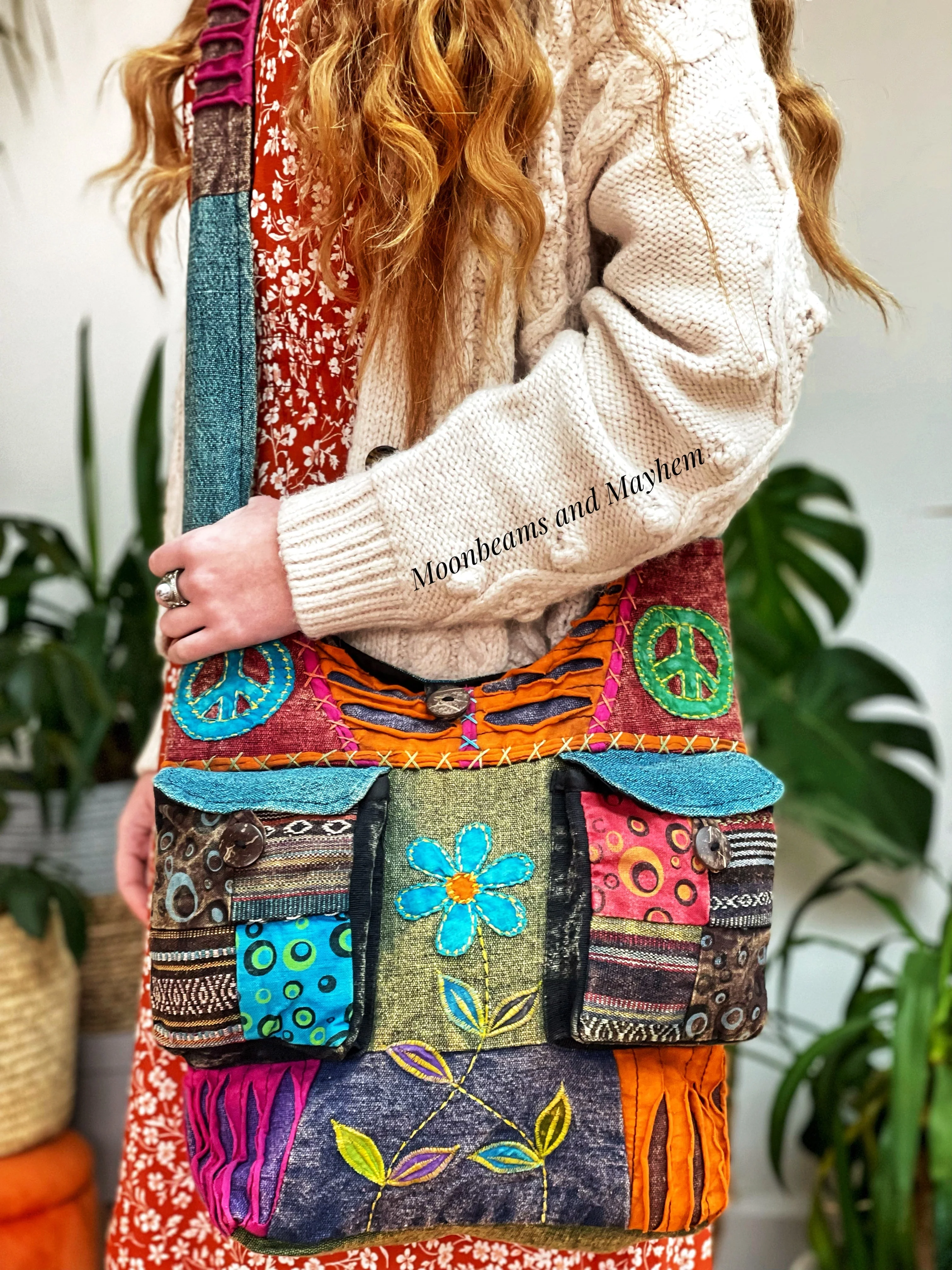 WONDERFUL WILD FLOWER SHOULDER BAG - Image 4